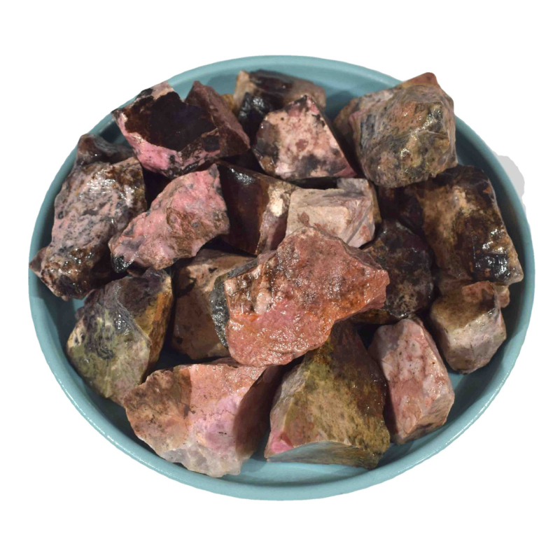 Rosepyroxene Piatră Difuzor Aromaterapie, Calcedonie Naturală, Claritate si1, Cu Formă, Personalizare Procesare