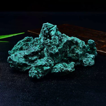 Prirodni malahitni kristal, sirovi kamen za dekoraciju, veliki materijal za rezbarenje, mineralni uzorak, didaktički kristal