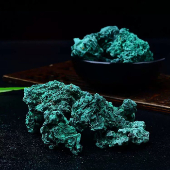 Prirodni malahitni kristal, sirovi kamen za dekoraciju, veliki materijal za rezbarenje, mineralni uzorak, didaktički kristal