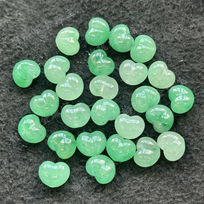 Dabas afrikāņu nefrits – smalka 3D gravēšana DIY rotu pērļu komplekts, brīvs akmens, nepārstrādāts akmens, nefrita tekstūra, rudens 2025, bez novērtējuma sertifikāta