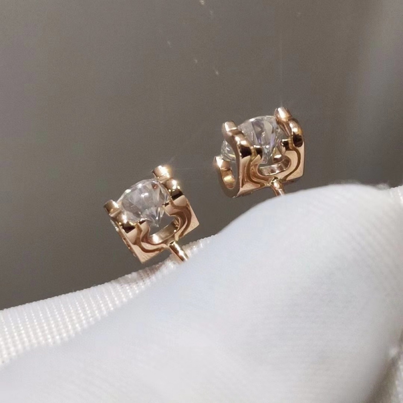 Naušnice od srebra 925 – jednostavan unisex geometrijski dizajn, težina oko 2 g, model 0255
