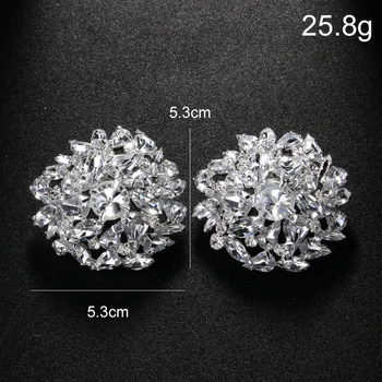 Fülbevalók - Rhinestone, geometriai típus, elektroplating, nőknek, fashion OL