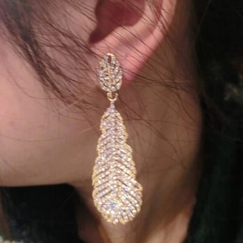 Ženske naušnice od legure - jednostavan stil, LG, proljeće 2025