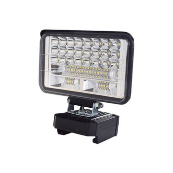 LED darbojo darbo lemputė su ličio baterija – universal, 100W, 12–80V, 5000K, LED tarnavimo laikas 5000 h, aliuminio ir plastiko korpusas
