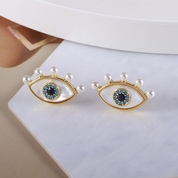 Fülbevalók – réz alapanyag, elektroplattázott felület, márka Beautiful home, nőknek, városi mindennapi stílus, 2023 nyár