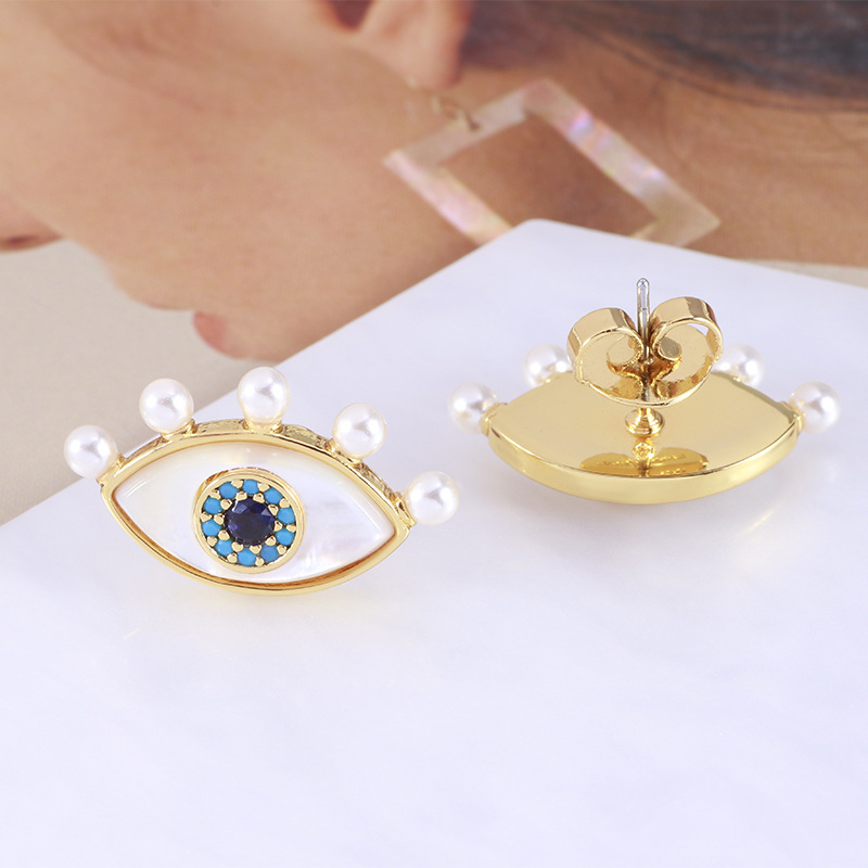 Fülbevalók – réz alapanyag, elektroplattázott felület, márka Beautiful home, nőknek, városi mindennapi stílus, 2023 nyár