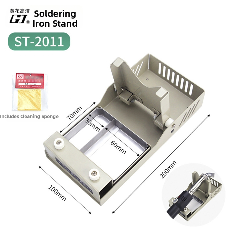 Lituoklio laikiklis ST-90, metalinis laikiklis litavimui, 220V, naudojimas: suvirinimas ir techninė priežiūra