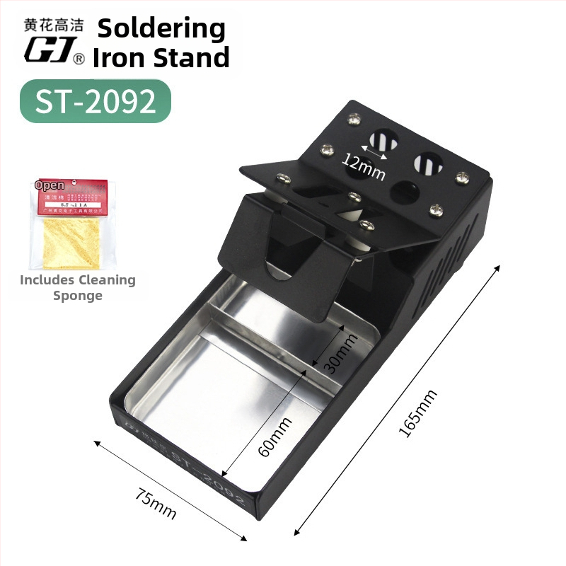 Lituoklio laikiklis ST-90, metalinis laikiklis litavimui, 220V, naudojimas: suvirinimas ir techninė priežiūra