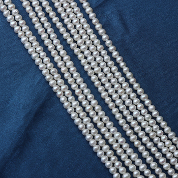 Puhad mageveepärlid, peaaegu ümmargused, 140 tk umbes 39 cm niidil – Zhenzhen