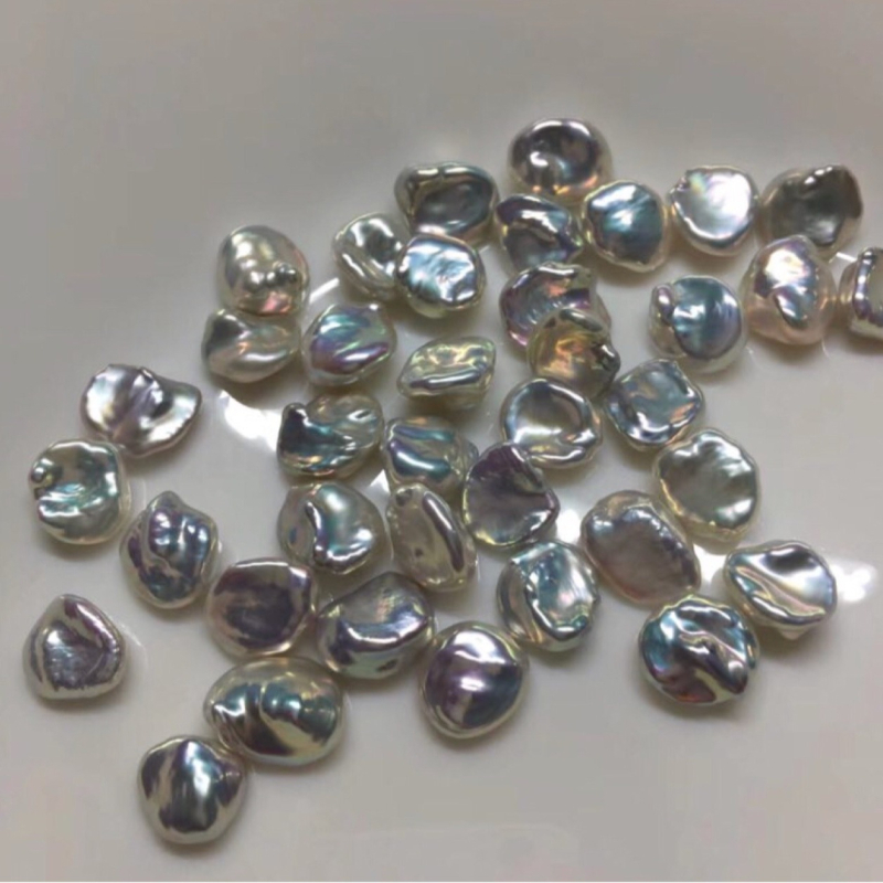 Keshi barokkpärlid – looduslikud mageveepärlid, stiil: paljas kivi, autentimise sertifikaat: puudub sertifikaat, nimekiri 2021 sügisel