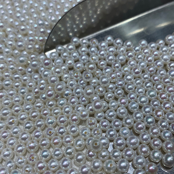 Mageveepärlid – ümmargused, poolpuuritud, poolvalmis DIY pärlid