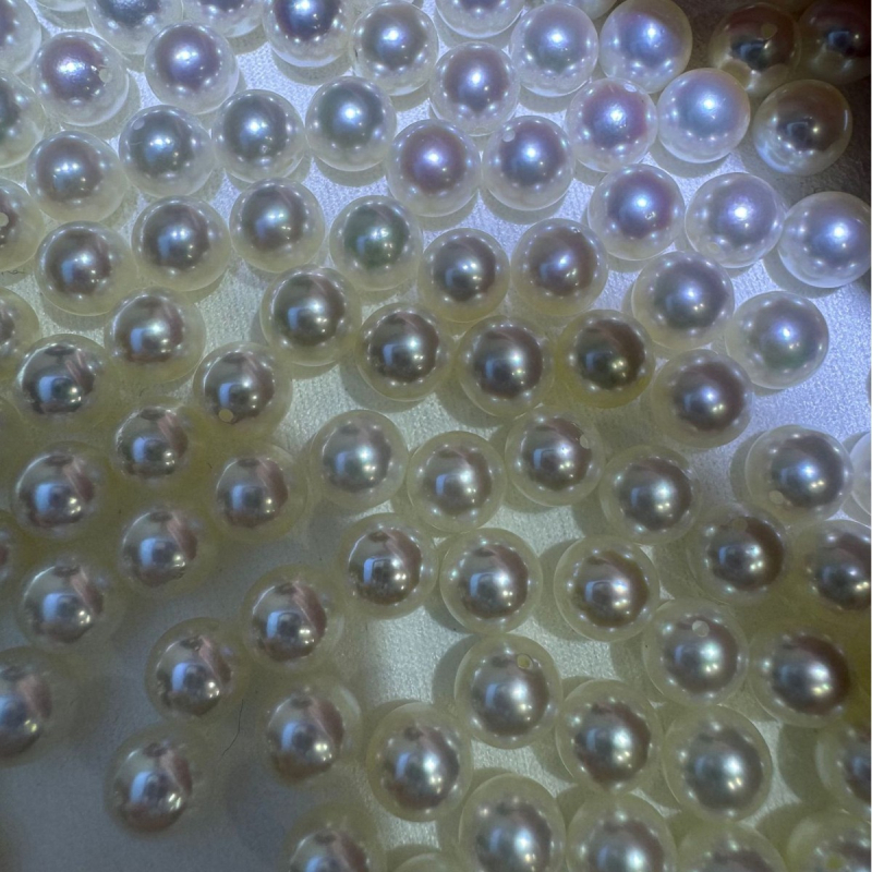 Голи перли – Кръгли, стил без украса, A00022, Chie pearl