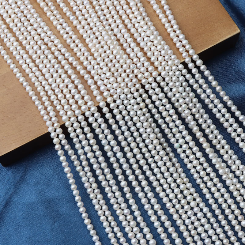 Perle de apă dulce, rotunde aproape, mate, pentru bijuterii DIY, șir de aproximativ 39 cm, aproximativ 105 bucăți