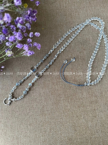 Colier din material perlat, finisaj electroplacat, pandantiv din cupru, lansare primăvara 2025, stil Ins