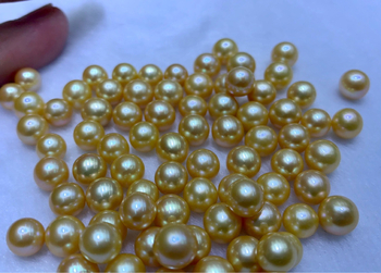 Mărgele Crystal Gold Ornaments, stil Naked Stone, perle de apă dulce, fără certificat, fără service post-vânzare