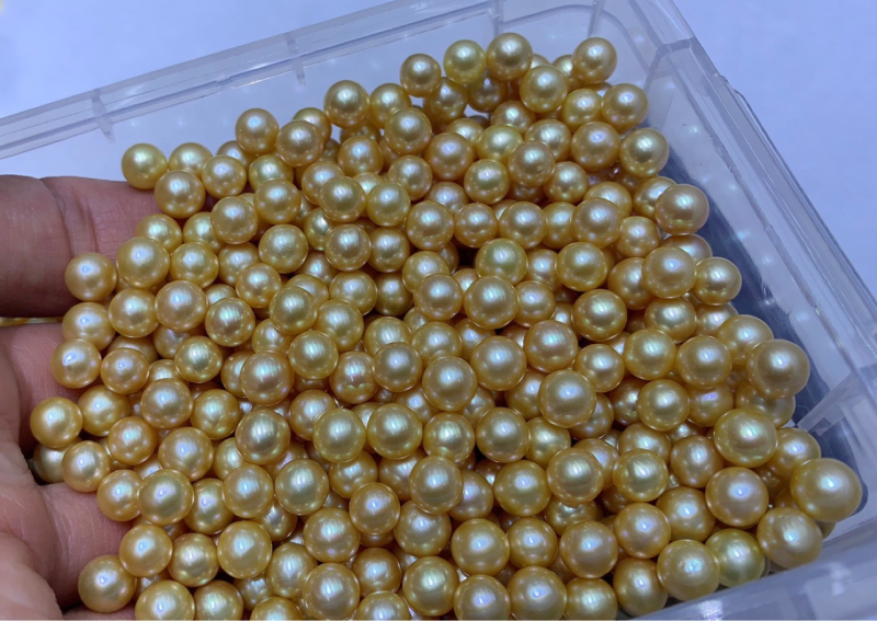 Mărgele Crystal Gold Ornaments, stil Naked Stone, perle de apă dulce, fără certificat, fără service post-vânzare