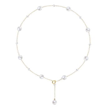 Ogrlica: 925 srebra, zvjezdni dizajn, krizni lanac, privjesak od sedefa