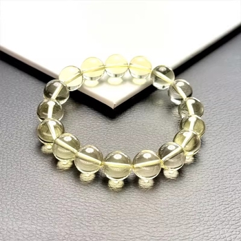 Narukvica od citrina, unisex stil, polirani završetak, Guangzhou podrijetlo, izdanje jeseni 2024.