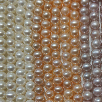Neobrađene slatkovodne bisere, stil krumpirovih zrna, kvaliteta 3A+, jaki sjaj, male mane