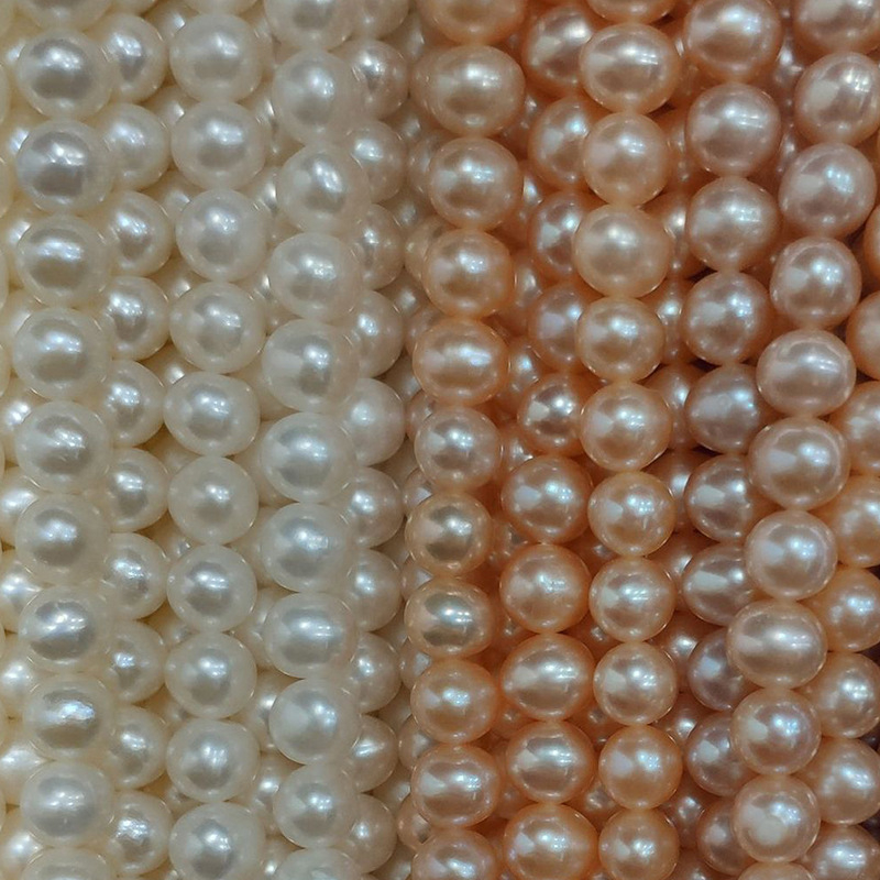 Neobrađene slatkovodne bisere, stil krumpirovih zrna, kvaliteta 3A+, jaki sjaj, male mane