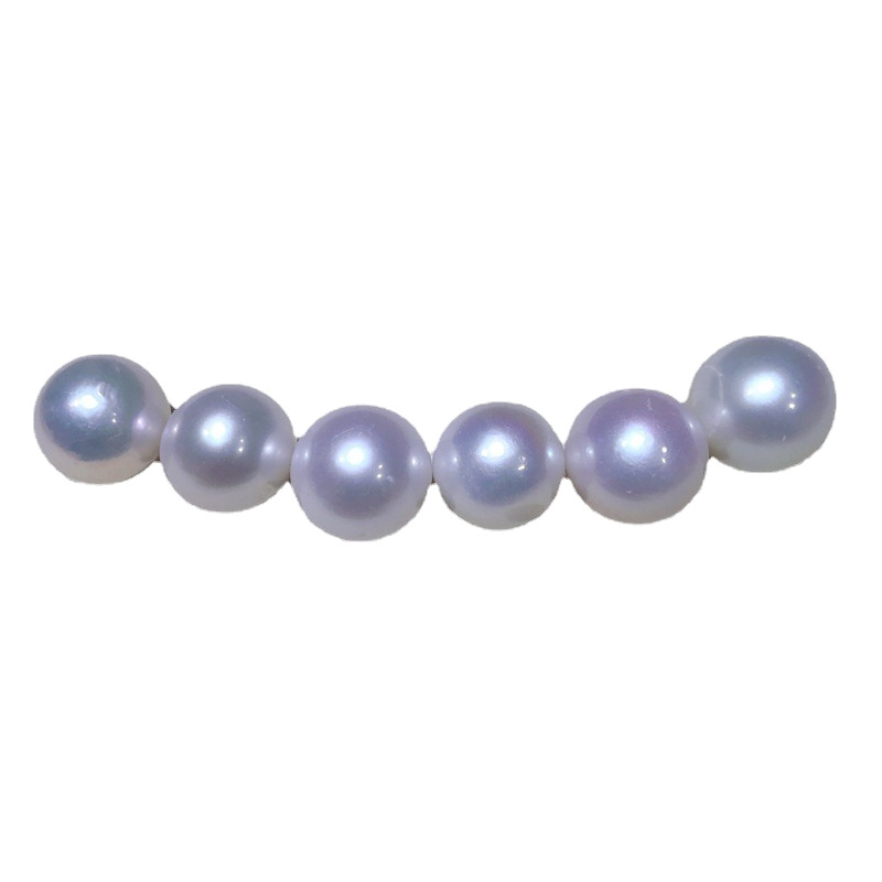 Prirodne bijele slatkovodne perle, 12–14 mm, okrugle slobodne perle za DIY nakit