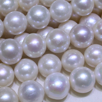 Természetes édesvízi gyöngy nyaklánc, kerek gyöngyök, egyszerű női stílus (Eredet: Zhuji, Zhejiang; Hitelesítés: Tanúsítvány nélküli)