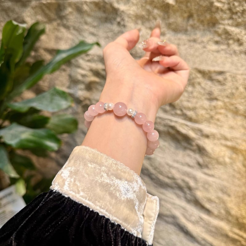 Narukvica od kristalnih perli, ručno izrađena, za žene, geometrijski dizajn, novi kineski stil