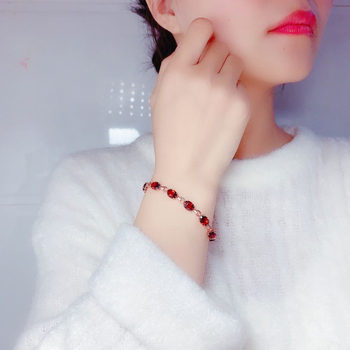 Bakrena narukvica, s dijamantima, model SL101, hipoalergenski, ženski modni dodatak