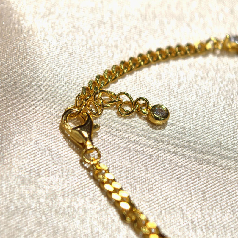 Fanxi 925 srebrna narukvica – ženski stil, elektroplatirani završetak, jesen 2025