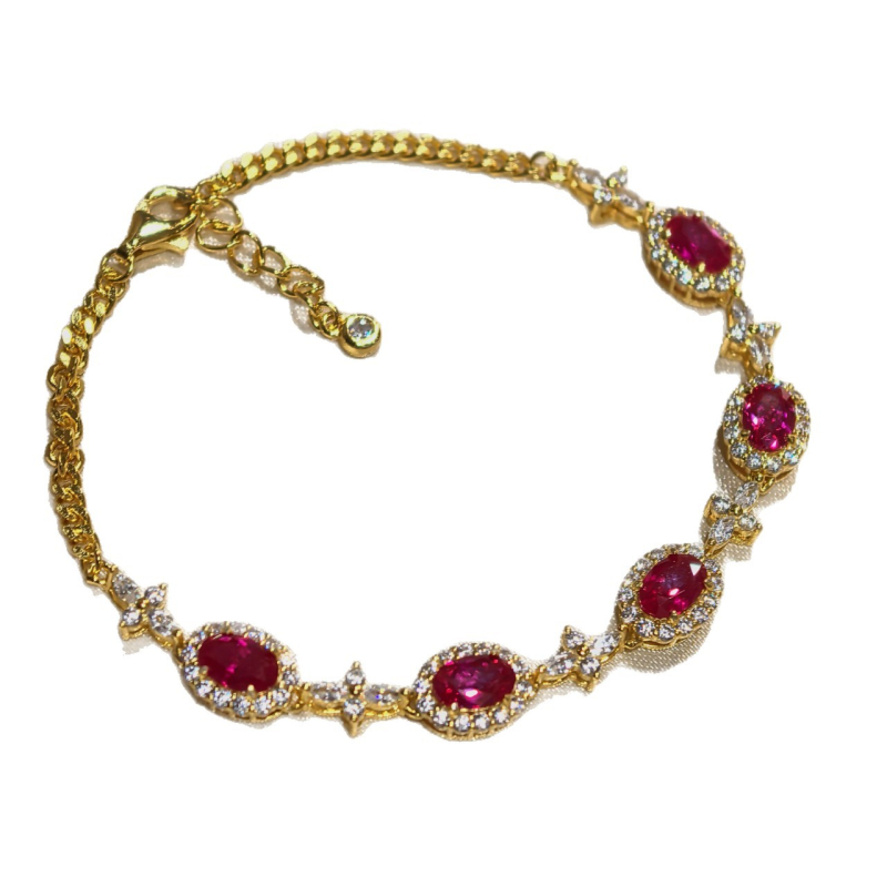 Fanxi 925 srebrna narukvica – ženski stil, elektroplatirani završetak, jesen 2025