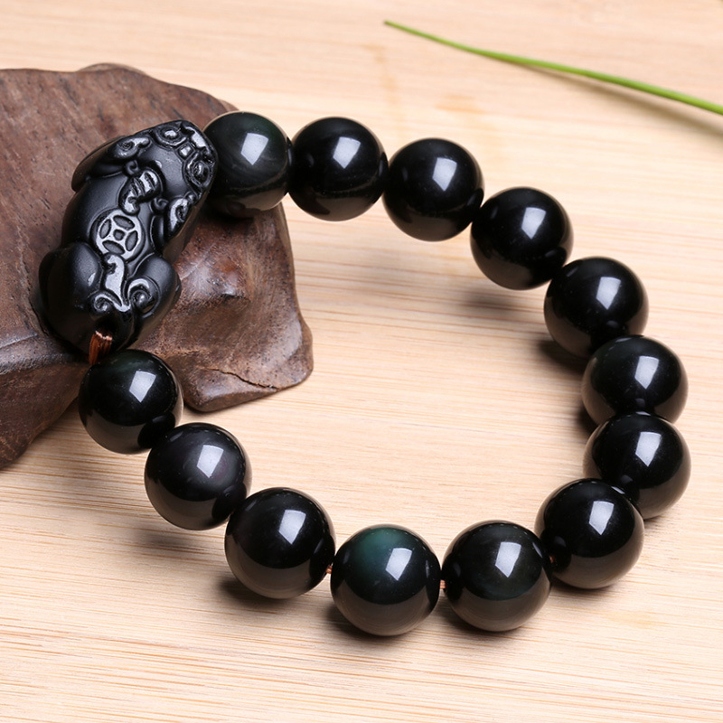 Narukvica od obsidijana, model životinja/zodijak, religijski/totemski stil