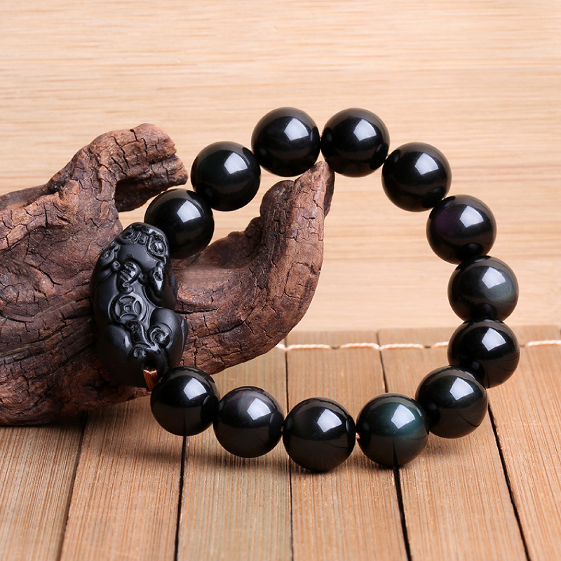 Narukvica od obsidijana, model životinja/zodijak, religijski/totemski stil