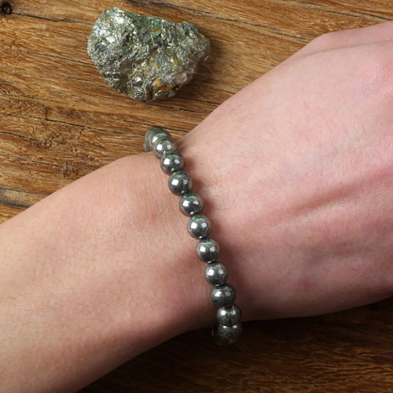 Xiaodu brățară unisex, făcută manual, mărgele din cristale artificiale, stil luxos, primăvara 2024