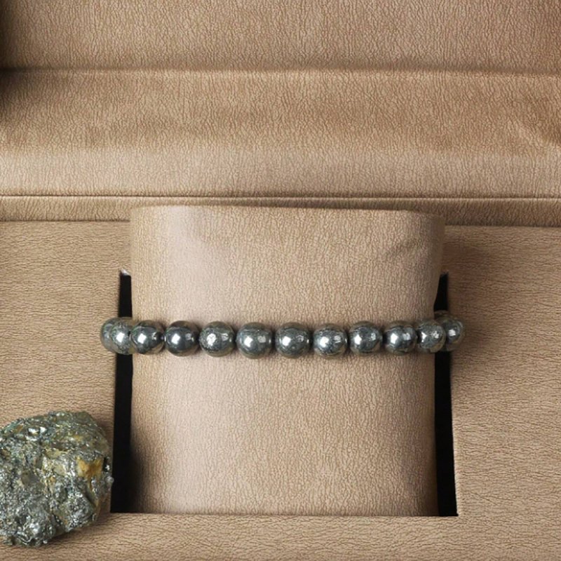 Xiaodu brățară unisex, făcută manual, mărgele din cristale artificiale, stil luxos, primăvara 2024