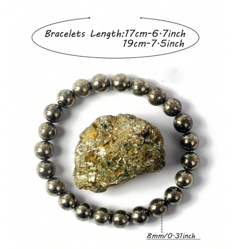 Xiaodu brățară unisex, făcută manual, mărgele din cristale artificiale, stil luxos, primăvara 2024