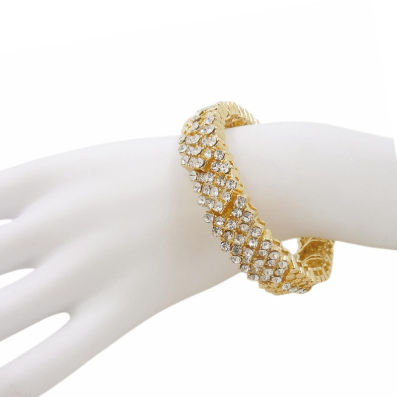 Set de bijuterii de mireasă: brățară, colier și cercei din aliaj, lanț din aliaj și pandantiv din aliaj cu modele Cruce / Coroană / Numeral roman