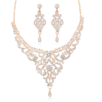 Set colier și cercei pentru femei, stil retro, lanț O, pandantiv din aliaj, electroplating, model stele/soare-lună/nori/kosmos