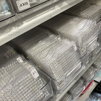 Piatră principală din moissanit pentru colier și inel – rotundă, claritate VVS, lustruită, personalizabilă, stil luxuos ușor