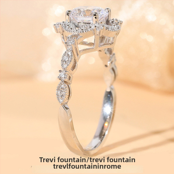 Inel din cupru Thousand Ornaments, stil geometric, electroplacare