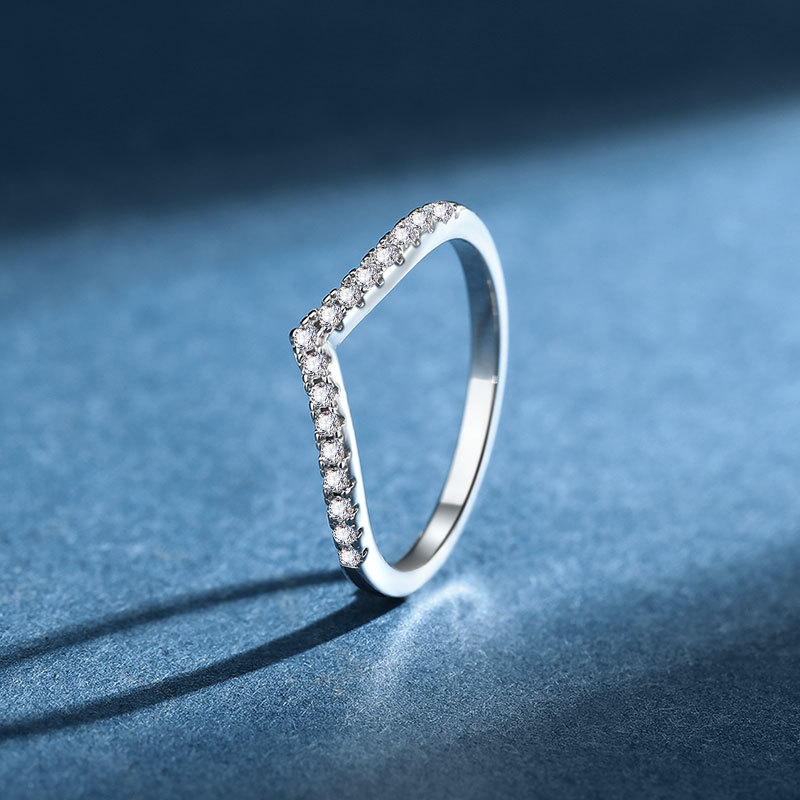 Tail Ring od 925 srebra, za žene, nakit u Net Red stilu, osobni modni stil