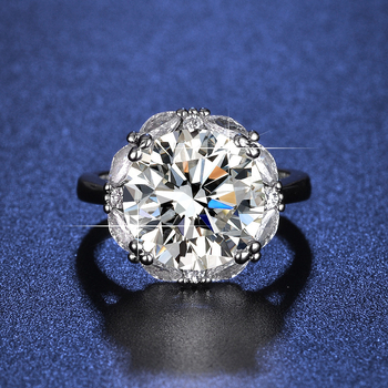 Prsten Fang Qili, geometrijski stil, materijal bijeli bakar, elektroplatiranje