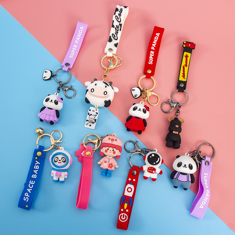 Ключодържател от гъвкава гума, карикатурен дизайн, персонализирана аниме фигура, висулка за кола и държач за телефон | Модел 999999968, Код 02, IP разрешено