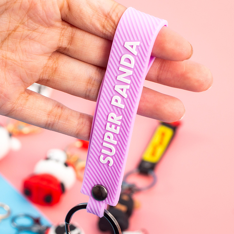 Ключодържател от гъвкава гума, карикатурен дизайн, персонализирана аниме фигура, висулка за кола и държач за телефон | Модел 999999968, Код 02, IP разрешено