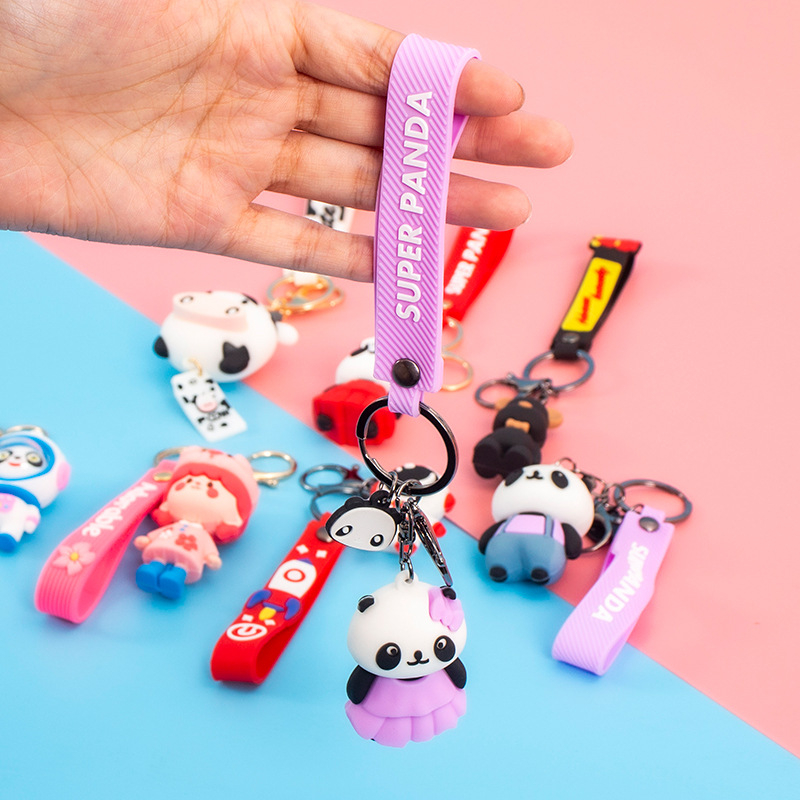 Ключодържател от гъвкава гума, карикатурен дизайн, персонализирана аниме фигура, висулка за кола и държач за телефон | Модел 999999968, Код 02, IP разрешено