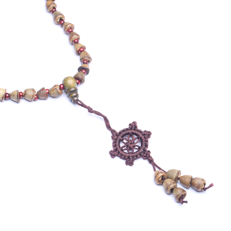 Bodhi palvekäevõru, 108 helmest, kaasaegne minimalistlik stiil, poleeritud pind