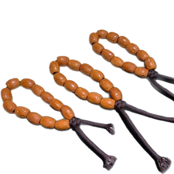 Brățară din sâmburi de măslin, unisex, stil chinezesc nou, gravură, 10 buc.