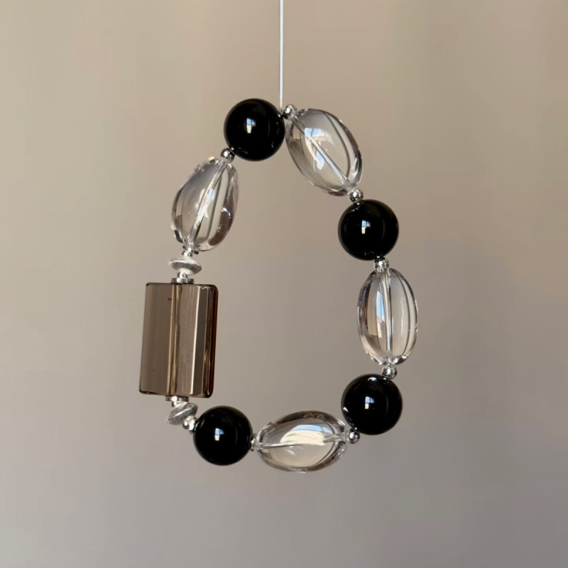 Brățară din cristal, realizată manual, stil retro, formă geometrică feminină, set de 14 bucăți