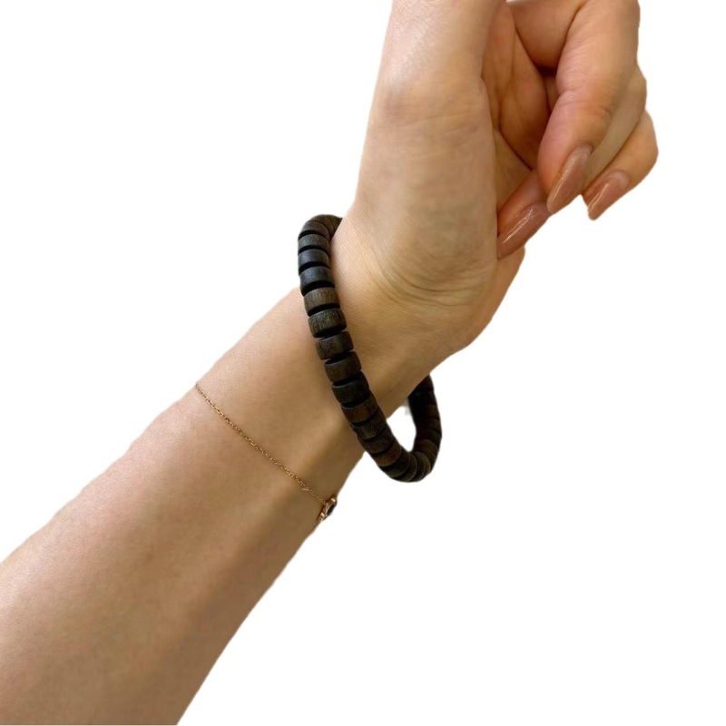 Brățară din lemn, stil vintage, unisex, gravată, Pop-up, Origine Guangzhou