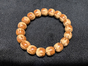 Brățară Bodhi cu mărgele, design geometric unisex, realizare manuală, stil natural