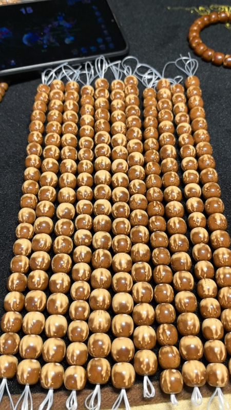 Brățară Bodhi cu mărgele, design geometric unisex, realizare manuală, stil natural